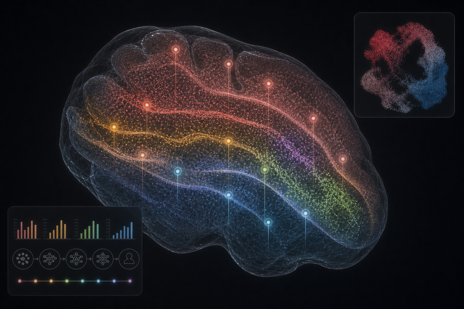 Benchmarked virtual brain progress